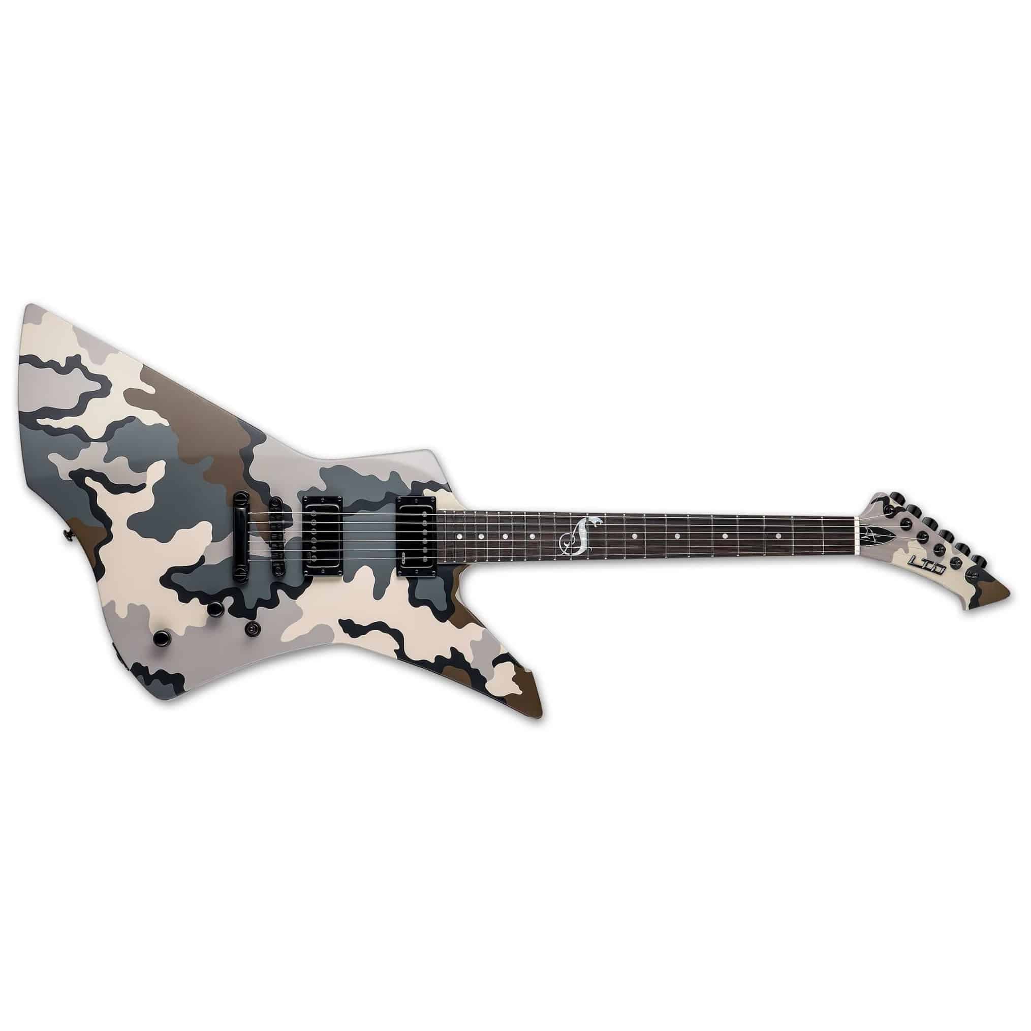 LTD エルティーディー SNAKEBYTE CAMO Metallica James Hetfield ...